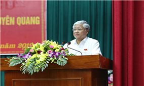 Bộ trưởng, Chủ nhiệm Ủy ban Dân tộc tiếp xúc cử tri tại Tuyên Quang