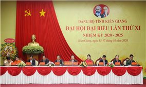 Khai mạc Đại hội Đảng bộ tỉnh Kiên Giang lần thứ XI