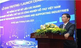 Lễ Khai trương hệ thống cơ sở dữ liệu các ngành công nghiệp chế biến, chế tạo và công nghiệp hỗ trợ Việt Nam