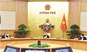 Thủ tướng Nguyễn Xuân Phúc chủ trì họp Thường trực Chính phủ về phòng chống Covid-19