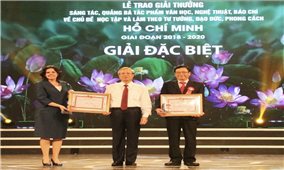 228 tác phẩm về Học tập Bác được tôn vinh, trao thưởng