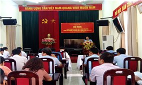 Ban Dân tộc TP. Hà Nội: Tiếp tục triển khai thực hiện có hiệu quả các chương trình, chính sách dân tộc