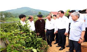 Phó Thủ tướng Thường trực thăm hộ đồng bào dân tộc Sán Dìu làm kinh tế giỏi