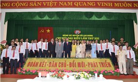 Đại hội Đảng bộ huyện Cù Lao Dung (Sóc Trăng): Huy động mọi nguồn lực để tạo sự chuyển biến căn bản