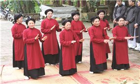 Phú Thọ: Bảo tồn phát huy di sản hát Xoan