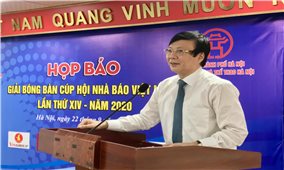 208 VĐV tranh tài ở Giải Bóng bàn Cúp Hội Nhà báo Việt Nam năm 2020