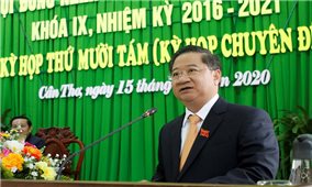 Ông Trần Việt Trường được bầu làm Chủ tịch UBND TP. Cần Thơ
