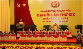 Chủ tịch Quốc Hội Nguyễn Thị Kim Ngân dự và chỉ đạo Đại hội Đảng bộ tỉnh Thanh Hóa lần thứ XIX