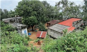 Dân phải sống “treo” bên mép núi Gành (Bình Định): Chưa thể bố trí kinh phí tái định cư