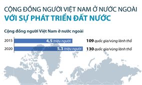 Cộng đồng người Việt Nam ở nước ngoài: Nguồn lực cho đất nước phát triển