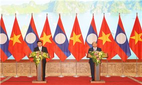 Kỳ họp Ủy ban liên Chính phủ Việt Nam - Lào “đạt kết quả chưa từng có”