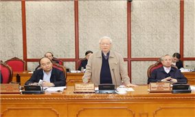 Tổng Bí thư, Chủ tịch nước Nguyễn Phú Trọng: Tiếp thu các ý kiến xác đáng, hoàn thiện dự thảo các văn kiện Đại hội XIII của Đảng