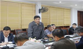 Đoàn công tác của Ủy ban Dân tộc làm việc với tỉnh Điện Biên