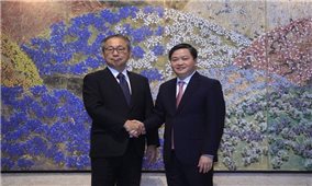Đại sứ Nhật Bản tại Việt Nam tiếp và làm việc với ngân hàng TMCP Công Thương Việt Nam ( Vietinbank)