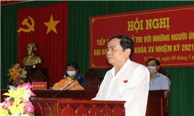 UBMTTQ Việt Nam tỉnh Hậu Giang tổ chức gặp gỡ, tiếp xúc cử tri với ứng cử viên ĐBQH khóa XV