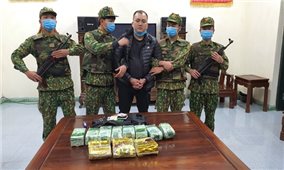 Bộ đội Biên phòng tỉnh Hà Tĩnh bắt giữ đối tượng vận chuyển số lượng lớn ma túy