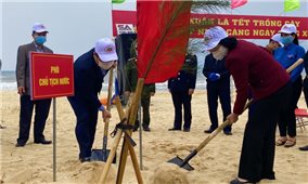 Phó Chủ tịch nước Đặng Thị Ngọc Thịnh phát động Tết trồng cây