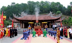 Giỗ Tổ Hùng Vương năm Tân Sửu 2021 chỉ tổ chức phần lễ