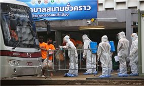 Thái Lan ghi nhận gần 1000 ca nhiễm mới trong một ngày