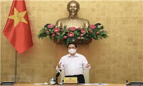 Thủ tướng Phạm Minh Chính chủ trì Hội nghị trực tuyến toàn quốc về phòng, chống Covid-19