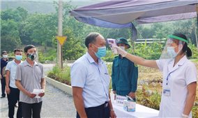 Lào Cai: Diễn tập bảo đảm y tế, phòng chống dịch Covid-19 phục vụ bầu cử