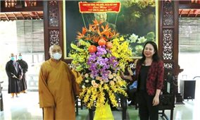 Phó Chủ tịch nước Võ Thị Ánh Xuân chúc mừng Đại lễ Phật đản tại Đồng Nai