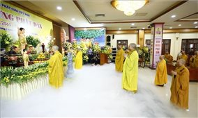 Giáo hội Phật giáo Việt Nam tổ chức Đại lễ Phật đản trang trọng, an toàn phòng dịch