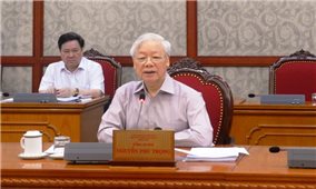 Tổng Bí thư Nguyễn Phú Trọng: Tiếp tục huy động cả hệ thống chính trị phòng, chống dịch Covid-19