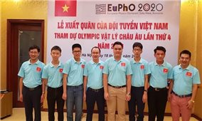 Việt Nam có 5 thí sinh tham dự Cuộc thi Olympic Vật lý châu Âu 2021