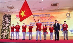 Thể thao Việt Nam xuất quân lên đường dự Olympic Tokyo 2020: Nêu cao khát vọng cống hiến để tạo thành sức mạnh