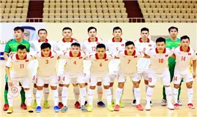 Đội tuyển Futsal Việt Nam triệu tập 22 cầu thủ chuẩn bị cho World Cup 2021