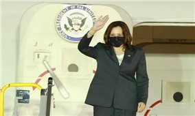 Phó Tổng thống Hoa Kỳ Kamala Harris bắt đầu chuyến thăm Việt Nam