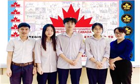 Học sinh Việt Nam giành Huy chương Bạc cuộc thi Sáng tạo sáng chế Quốc tế