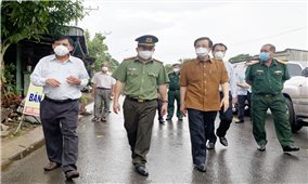 An Giang: Tăng cường 500 chiến sĩ tham gia phòng, chống dịch ở huyện biên giới An Phú