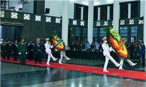 Cử hành trọng thể Lễ tang Đại tướng Phùng Quang Thanh