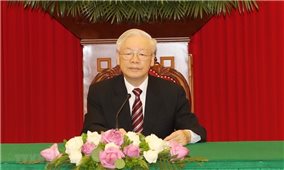 Tổng Bí thư Nguyễn Phú Trọng gửi điện chúc mừng Chủ tịch Đảng Dân chủ Tự do Nhật Bản