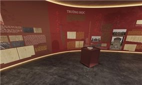 Triển lãm 3D tài liệu lưu trữ Giáo dục triều Nguyễn - vang vọng còn lại: Tìm lại vàng son một thuở