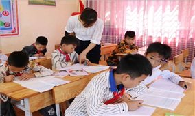 Lai Châu tăng cường dạy tiếng Việt cho học sinh dân tộc thiểu số