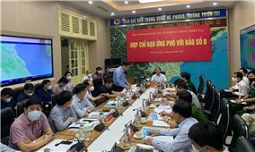Phó Thủ tướng Lê Văn Thành chủ trì họp ứng phó với bão số 8