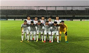 Đội tuyển U23 Việt Nam hoà trận giao hữu với U23 Tajikistan