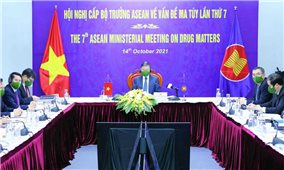 Việt Nam sẽ không khoan nhượng với tội phạm ma túy