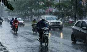 Không khí lạnh tăng cường gây mưa to ở nhiều nơi, cảnh báo lũ trên các sông từ Nghệ An đến Quảng Nam