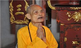Pháp chủ Giáo hội Phật giáo Việt Nam Đại lão Hòa thượng Thích Phổ Tuệ viên tịch