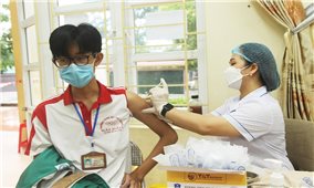 Quảng Ninh: Phấn đấu đến 7/11 hoàn thành tiêm vắc xin phòng Covid-19 mũi 1 cho trẻ em từ 12 đến dưới 18 tuổi