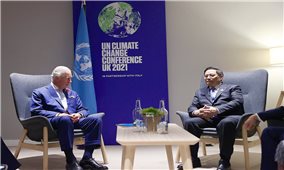 Thủ tướng gặp gỡ lãnh đạo các nước bên lề Hội nghị COP26