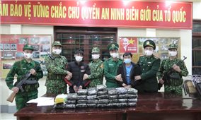 Bộ đội Biên phòng Lào Cai bắt 2 đối tượng thu giữ 180 nghìn viên ma túy
