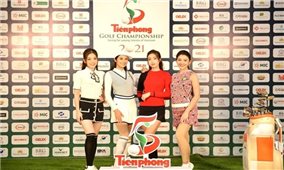 Nhiều hoa hậu tham gia Giải Tiền Phong Golf Championship