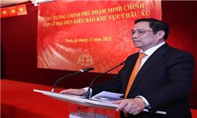 Thủ tướng Phạm Minh Chính: Tạo điều kiện tốt nhất để kiều bào đóng góp xây dựng và phát triển đất nước