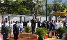 Lãnh đạo Đảng và Nhà nước chúc mừng nhân 68 năm Quốc khánh Vương quốc Campuchia