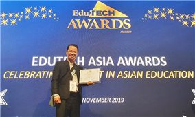 Thầy giáo Việt Nam đầu tiên giành giải Nhà lãnh đạo Giáo dục công nghệ châu Á